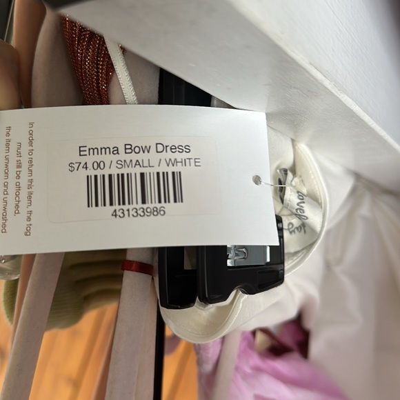 WHITE MILLIE LYNN BOUTIQUE DRESS!! - Picture 6 of 6